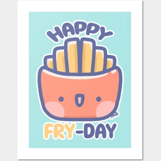 happy fry-day Posters and Art